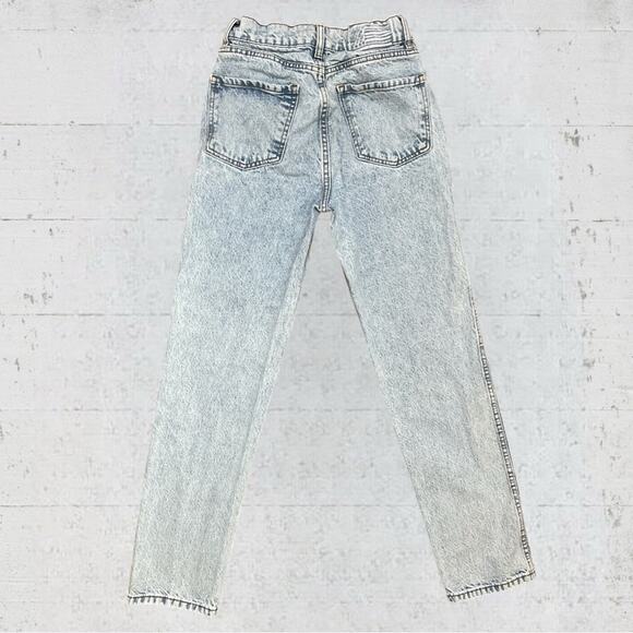 Revice Button Fly Acid Wash High Rise Ex Boyfriend Jean Size 25] - Picture 2 of 11